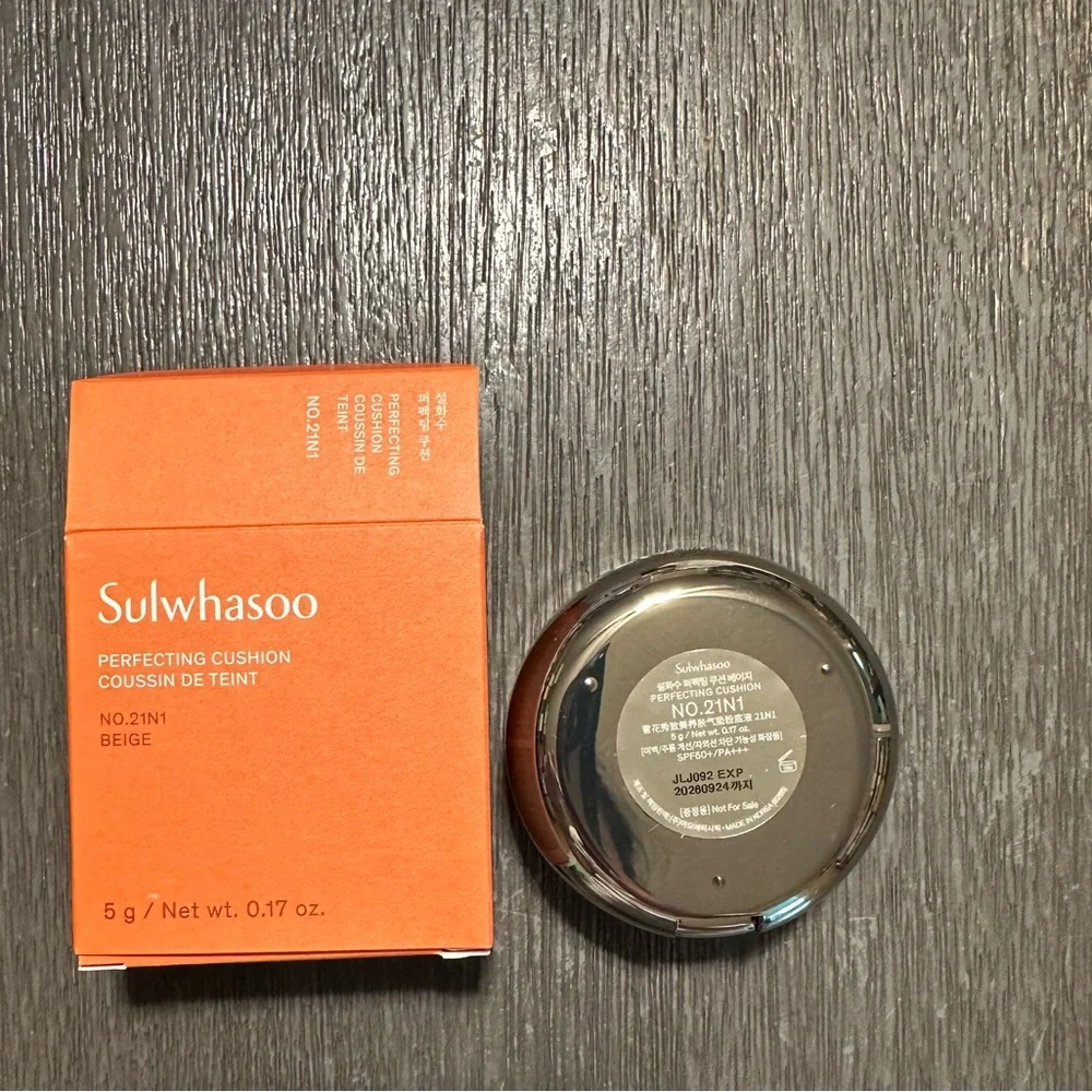 Sulwhasoo New Perfecting MINI Cushion 5g Matte&Natural, Shade 21N1